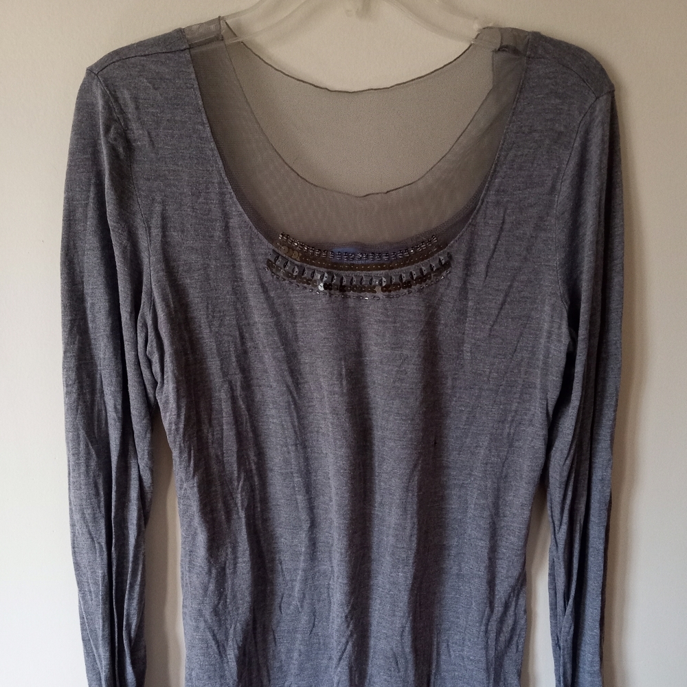 Grey Simply Vera Wang Top